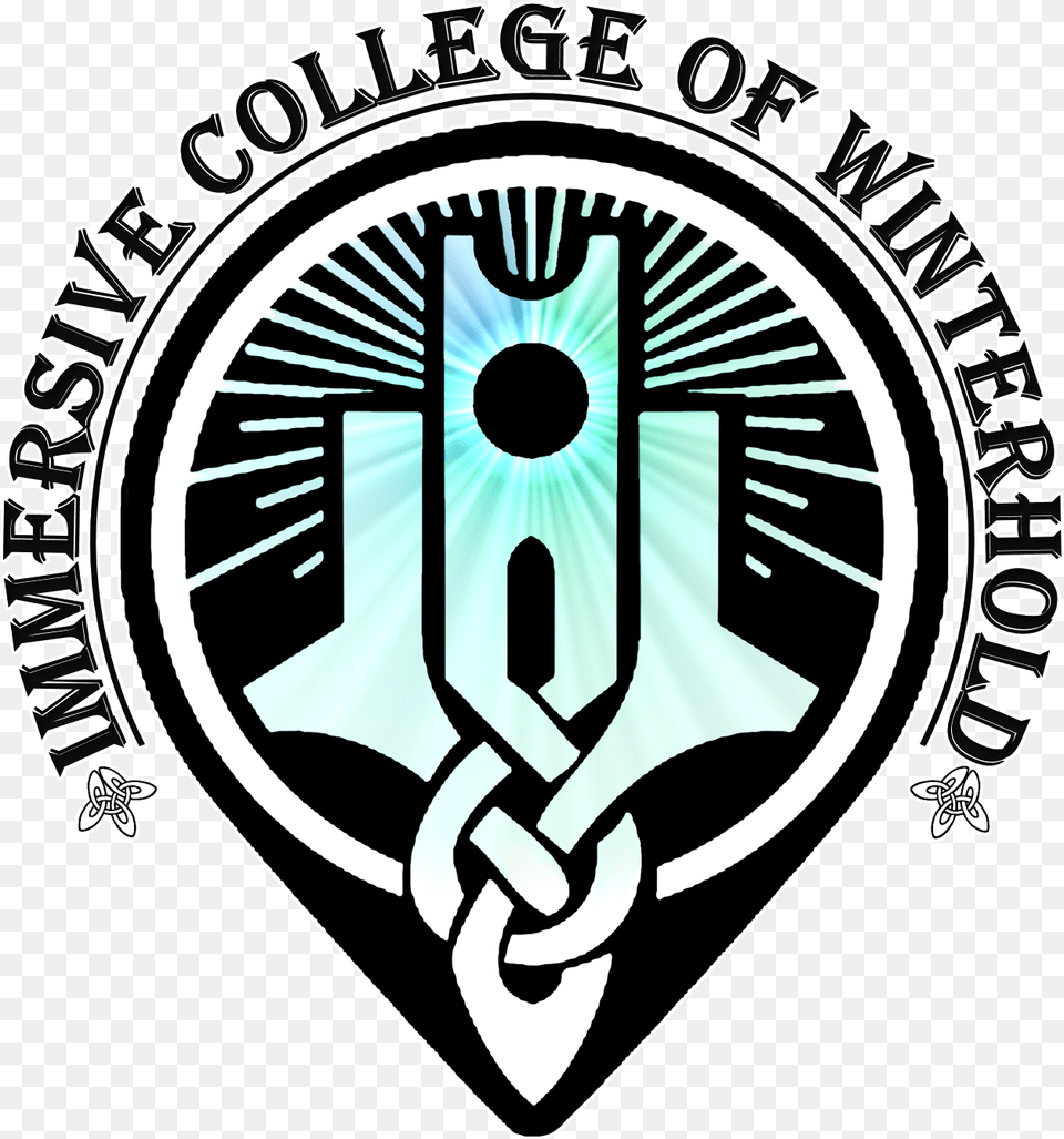 Cwimain Skyrim College Of Winterhold T Shirt, Emblem, Logo, Symbol, Badge Free Png