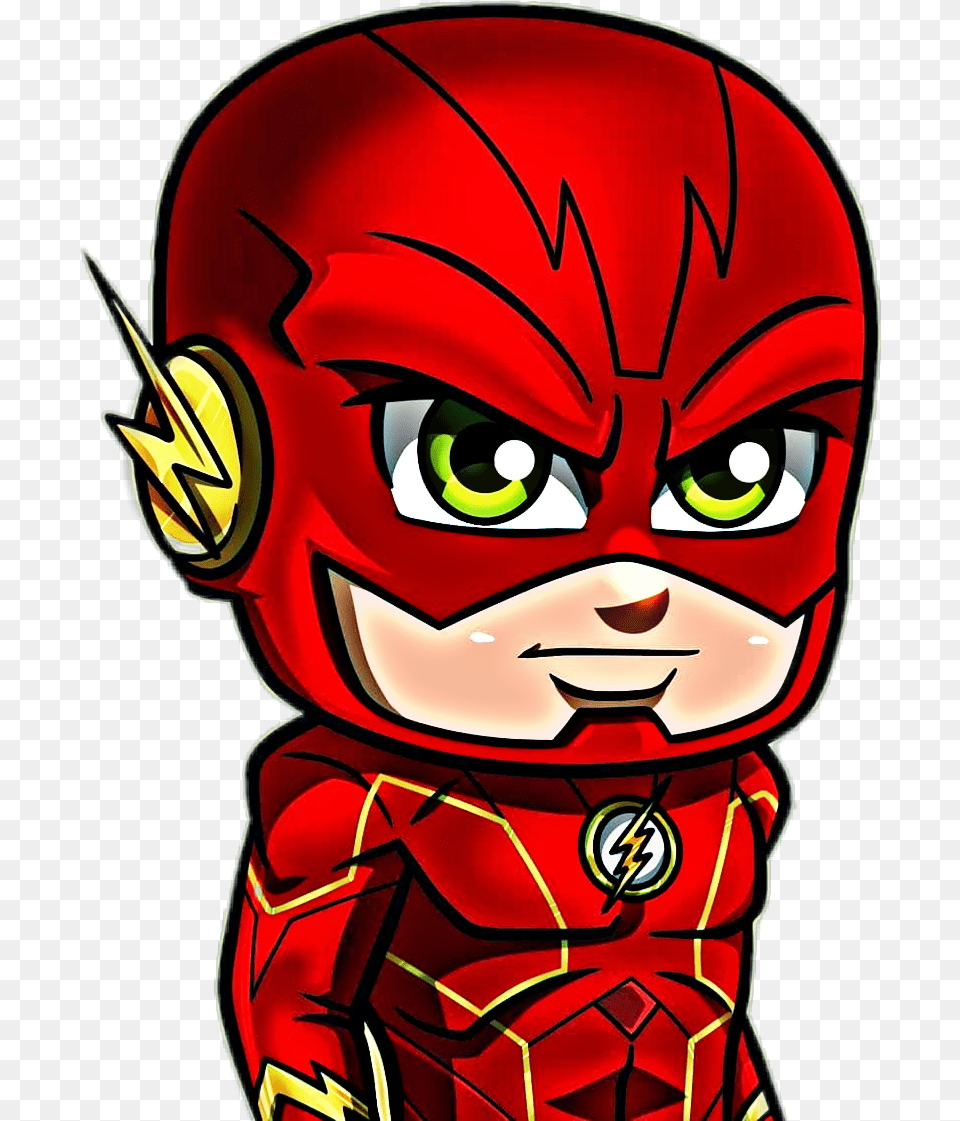 Cwtheflash Cw Flash Barryallen Sticker By Jose Glez Easy Flash Cartoon Drawings, Baby, Person, Book, Comics Free Png