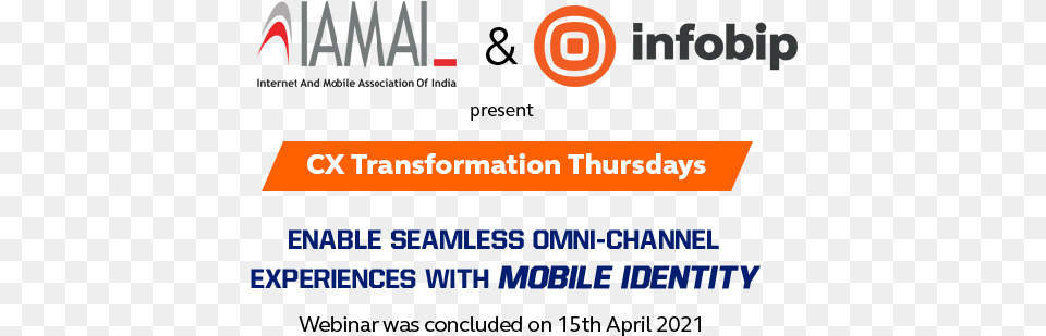 Cx Transformation Thursdays Iamai, Text, Logo, Advertisement, Poster Free Transparent Png