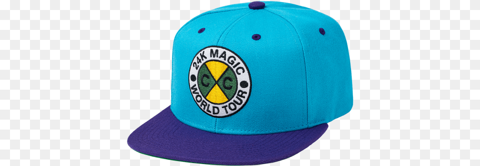 Cxc World Tour Snapback Teal Baseball Cap, Baseball Cap, Clothing, Hat Png Image