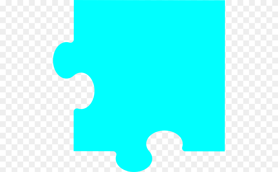 Cyan Puzzle Piece, Game, Jigsaw Puzzle Png