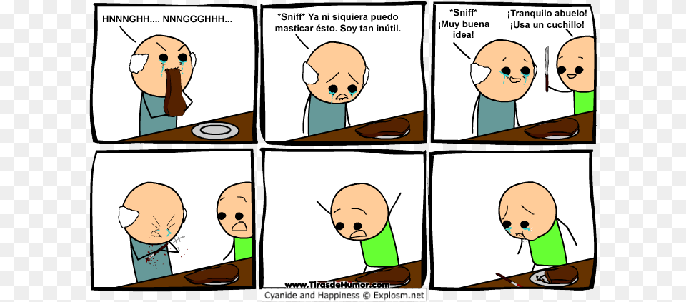 Cyanide And Happiness Comic Strips, Book, Comics, Publication, Baby Png Image