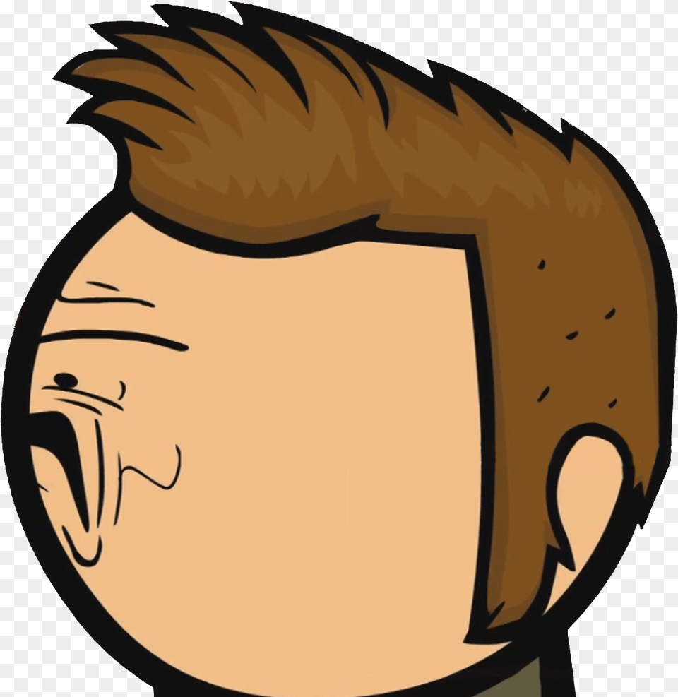Cyanide And Happiness Gif, Head, Person, Adult, Male Free Png