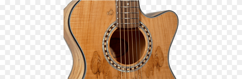 Cybele 2s2 Nat Spalted Maple Acoustic Guitar, Musical Instrument, Bass Guitar Png Image