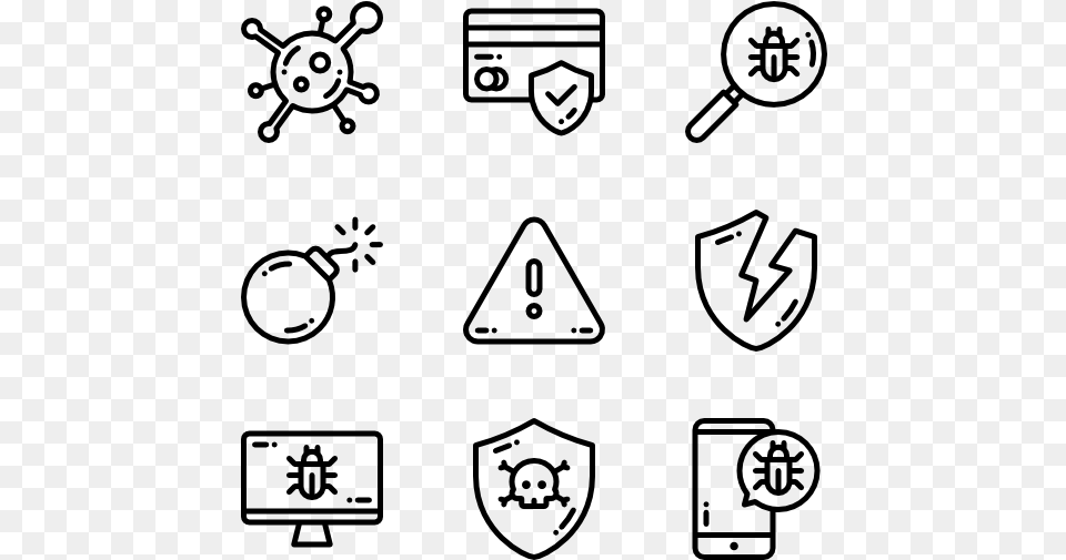 Cyber Buttons Line Icon Books, Gray Free Png