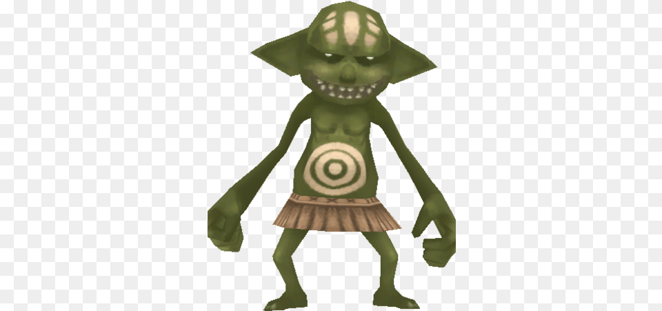 Cyber Gremlin Figurine, Green, Alien, Baby, Person Free Png Download