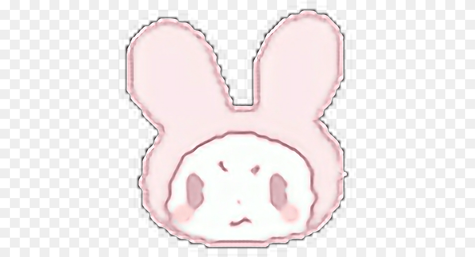 Cyber Loli Cute Kawaii Bunny Pink Animal, Birthday Cake, Cake, Cream, Dessert Png