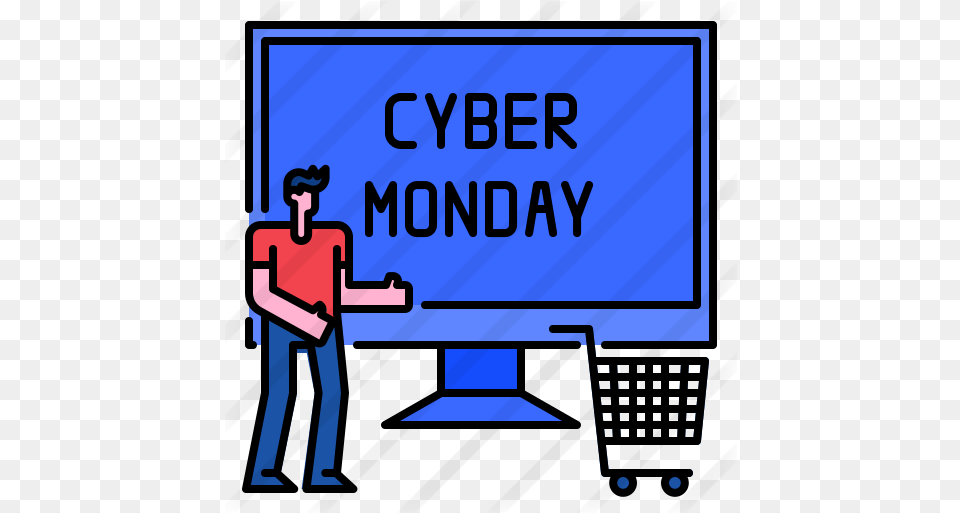 Cyber Monday Networking Hardware, People, Person, Scoreboard Free Png Download