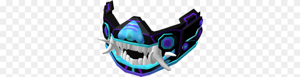 Cyber Oni Mask Cyber Oni Mask Roblox, Body Part, Mouth, Person, Teeth Png