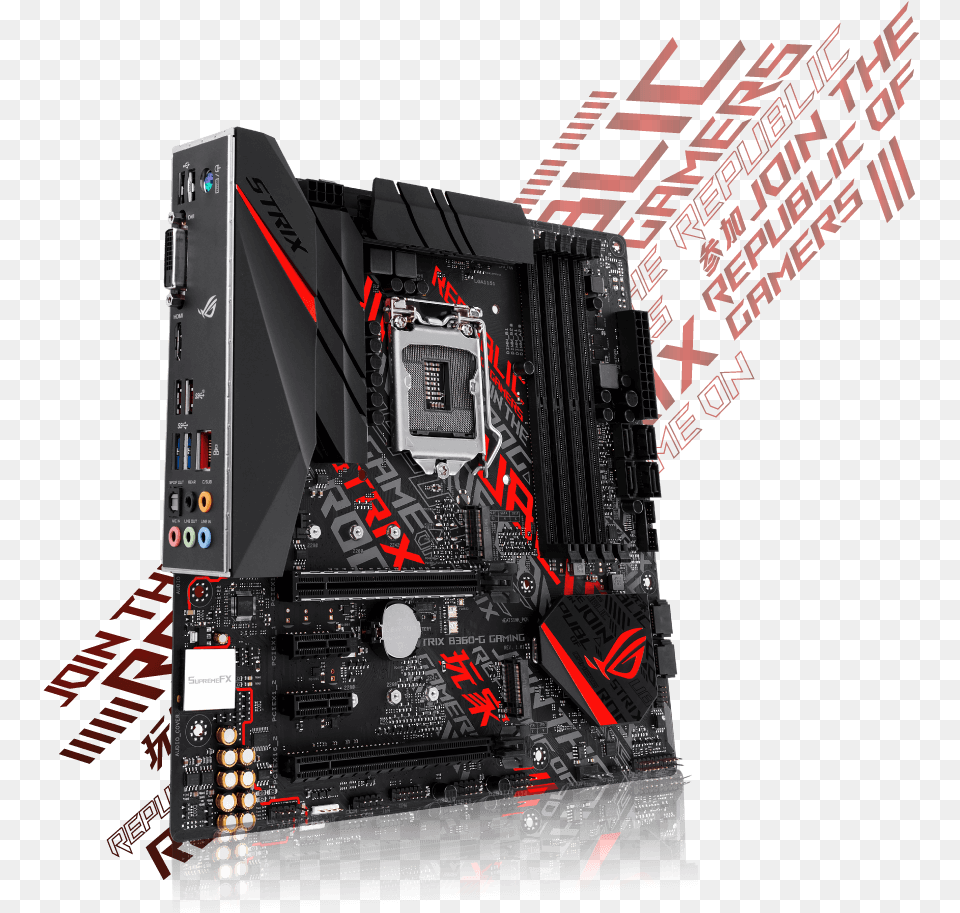 Cyber Pd Mainboard Asus Rog Strix B360 G Gaming, Computer Hardware, Electronics, Hardware, Computer Png