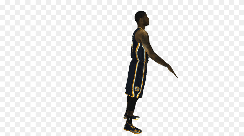 Cyber Scanning Gatorade Fierce Slam With Paul George, Person, People, Adult, Man Free Transparent Png