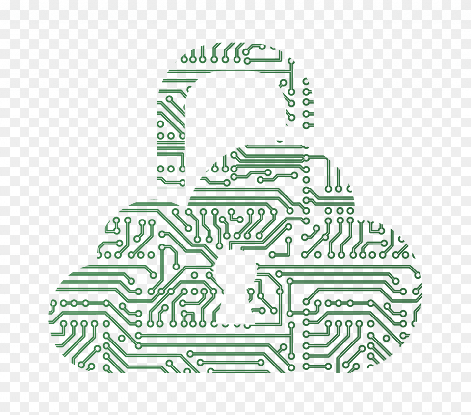 Cyber Security Cool, Green Png