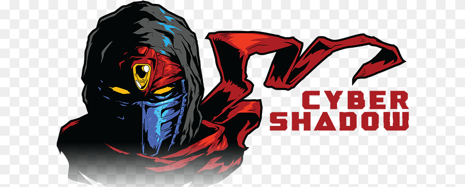 Cyber Shadow Header 0 Cyber Shadow Yacht Club Games, Book, Comics, Publication, Person Free Png
