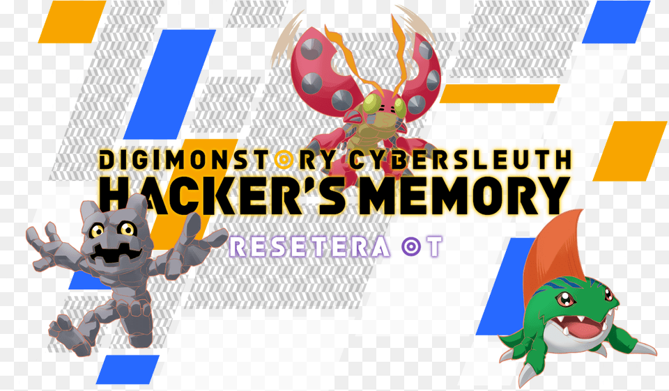 Cyber Sleuth Bandai Namco Games Digimon Story Cyber Digimon Hackers Memory Logo, Animal, Dinosaur, Reptile, Bear Png Image