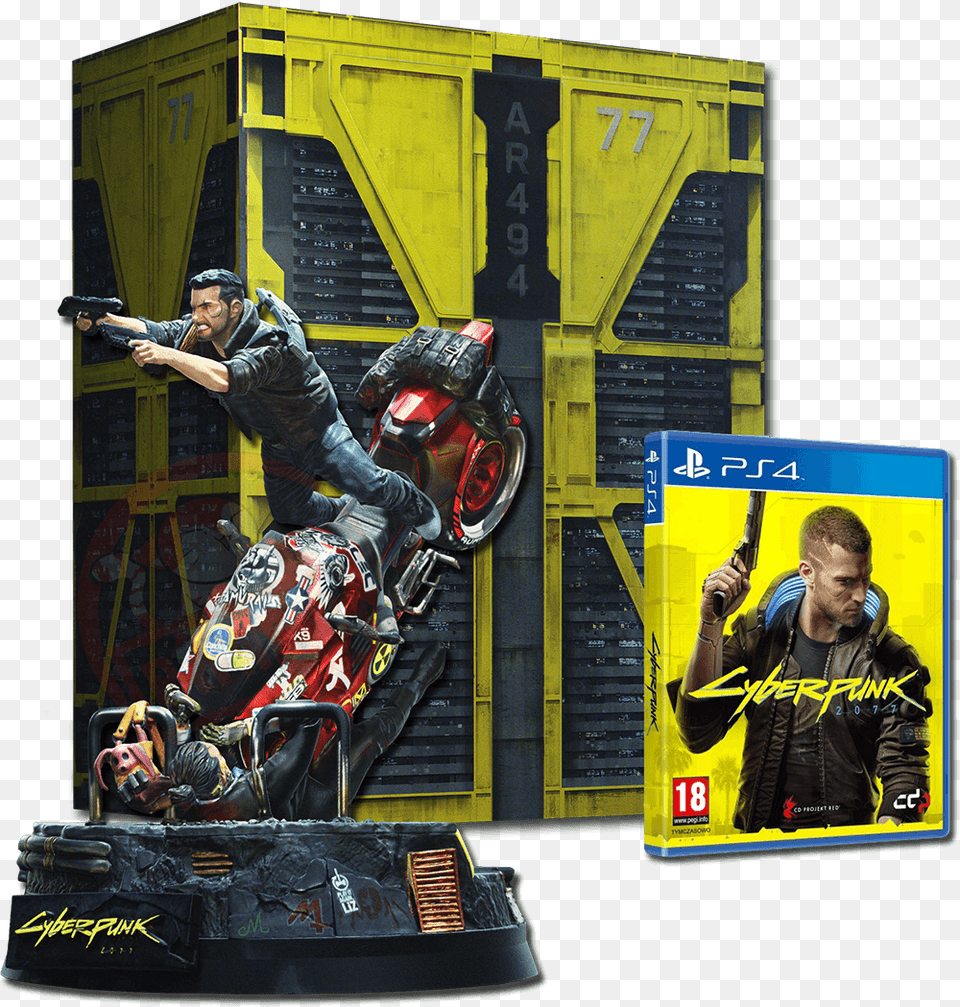 Cyberpunk 2077 Collector39s Edition, Adult, Male, Man, Person Png