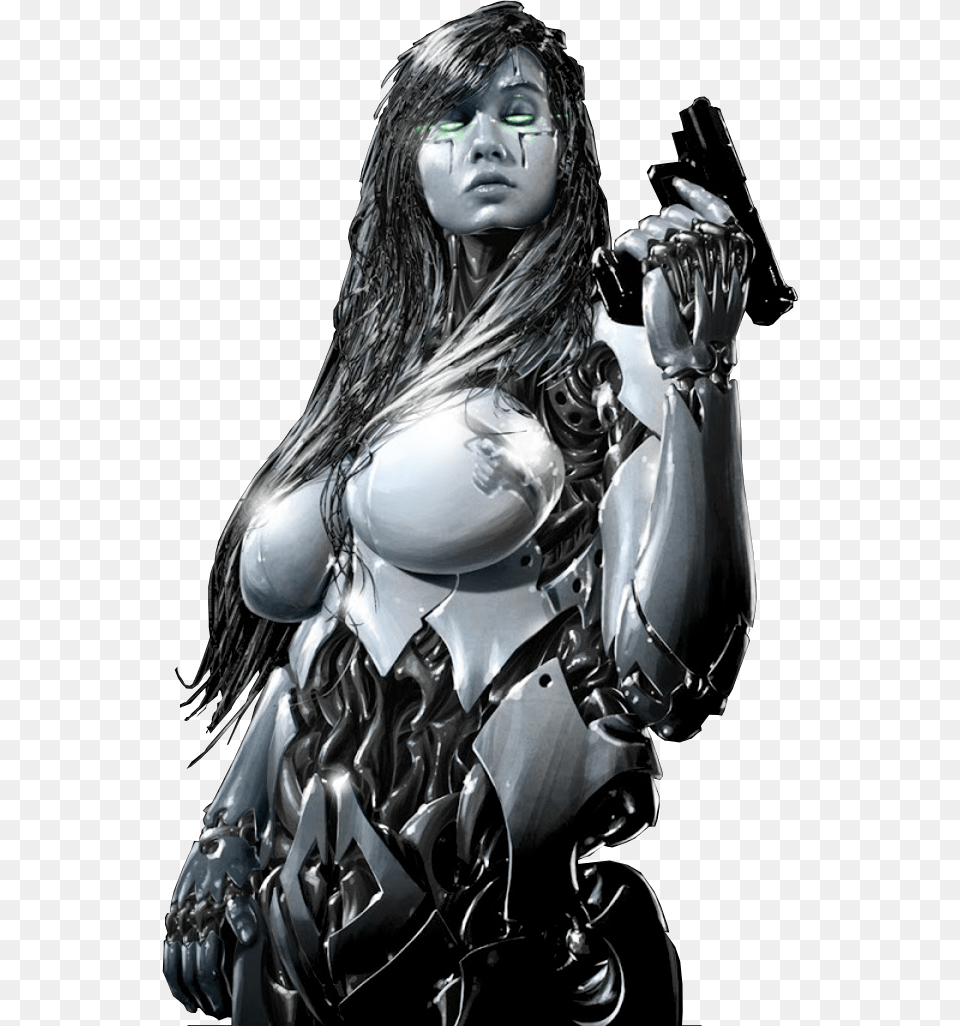 Cyberpunk Full Body Conversion Female, Adult, Person, Woman, Face Free Png