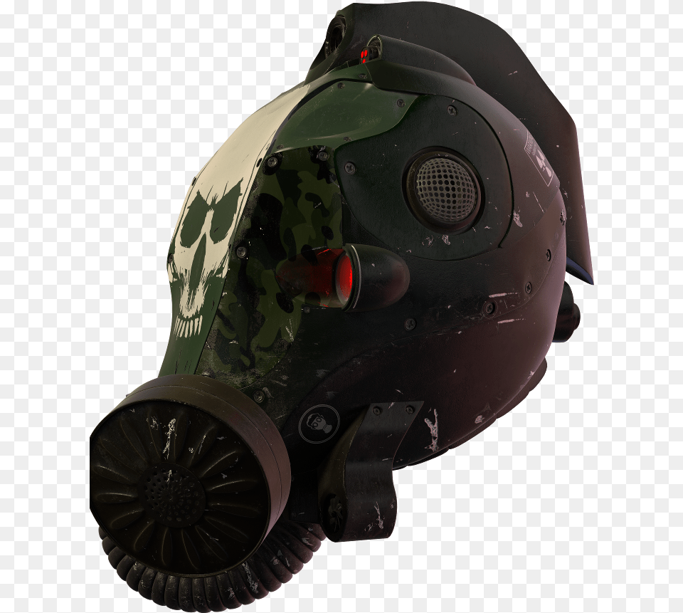 Cyberpunk Helmet Side Cannon, Aircraft, Airplane, Transportation, Vehicle Png Image