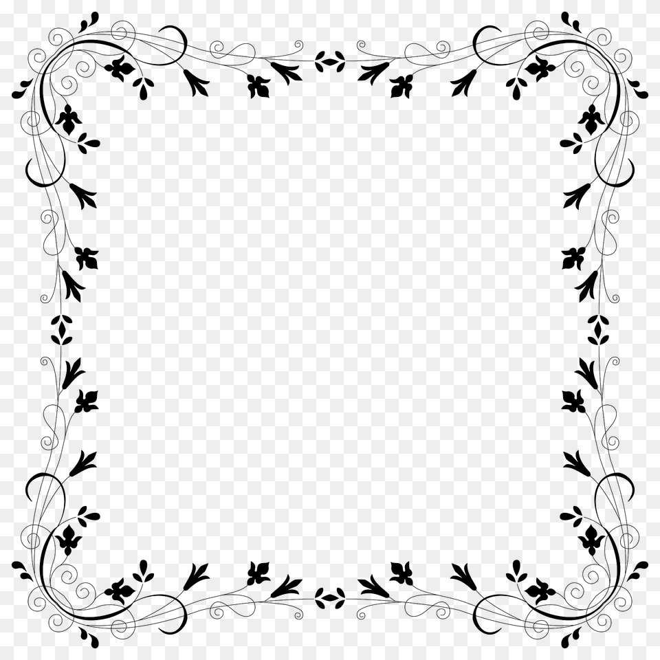 Cyberscooty Floral Border Extended 4 Clipart, Art, Floral Design, Graphics, Home Decor Free Transparent Png