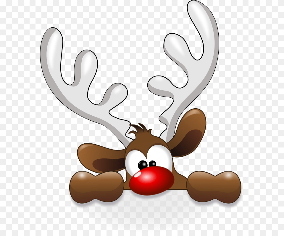 Cyberscooty Funny Renne, Animal, Deer, Mammal, Smoke Pipe Png Image