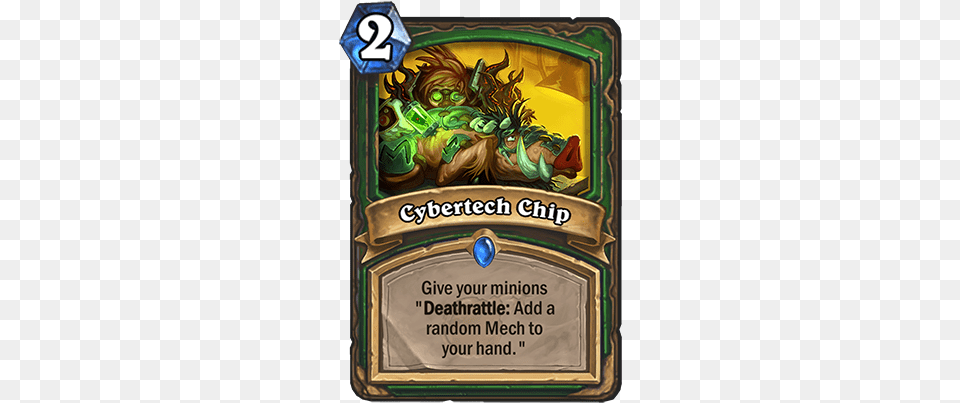Cybertech Chip Card Journey To Un Goro Card Png Image