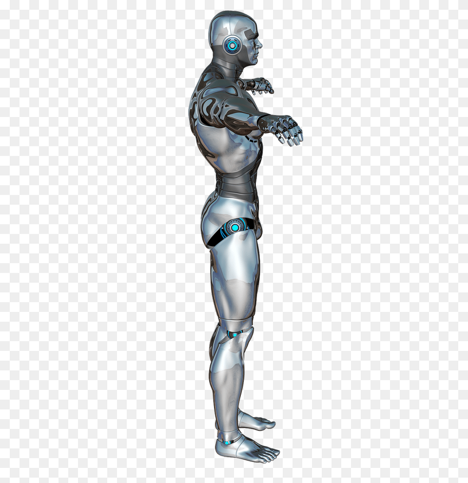 Cyborg, Adult, Male, Man, Person Png Image