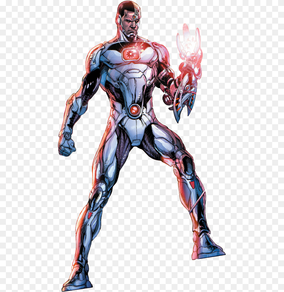 Cyborg Black Lightning Superman Superhero The New Cyborg, Adult, Person, Man, Male Free Transparent Png