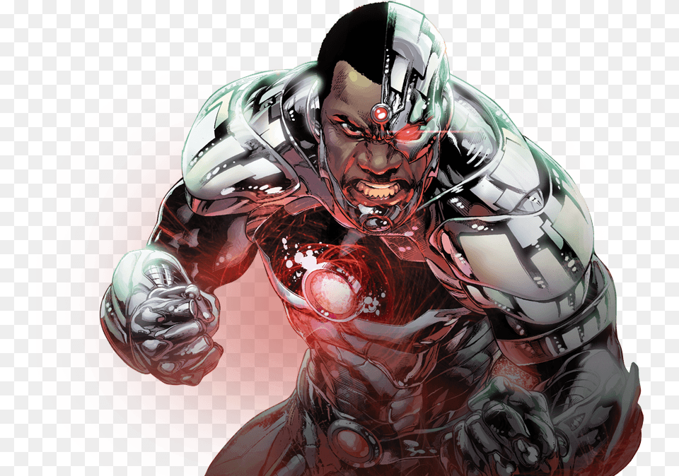 Cyborg Comic Cyborg, Adult, Man, Male, Person Free Png