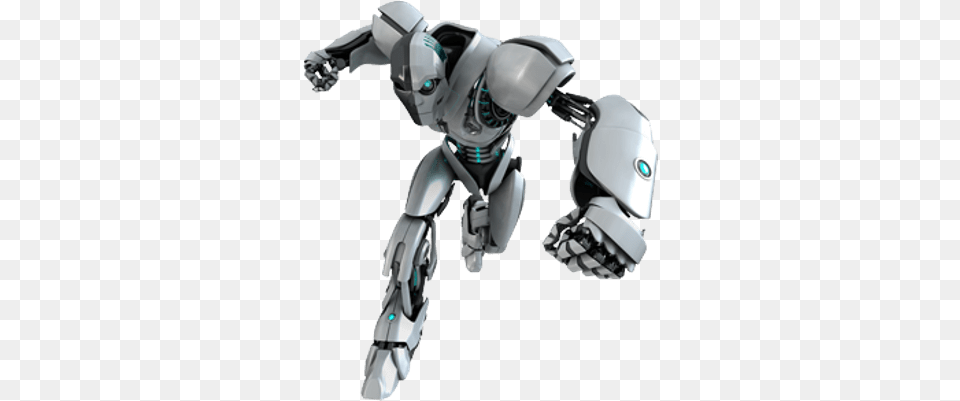 Cyborg Running Robot Transparent, Person Png Image