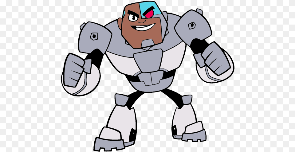 Cyborg Teen Titans Go, Baby, Person, Body Part, Hand Png Image