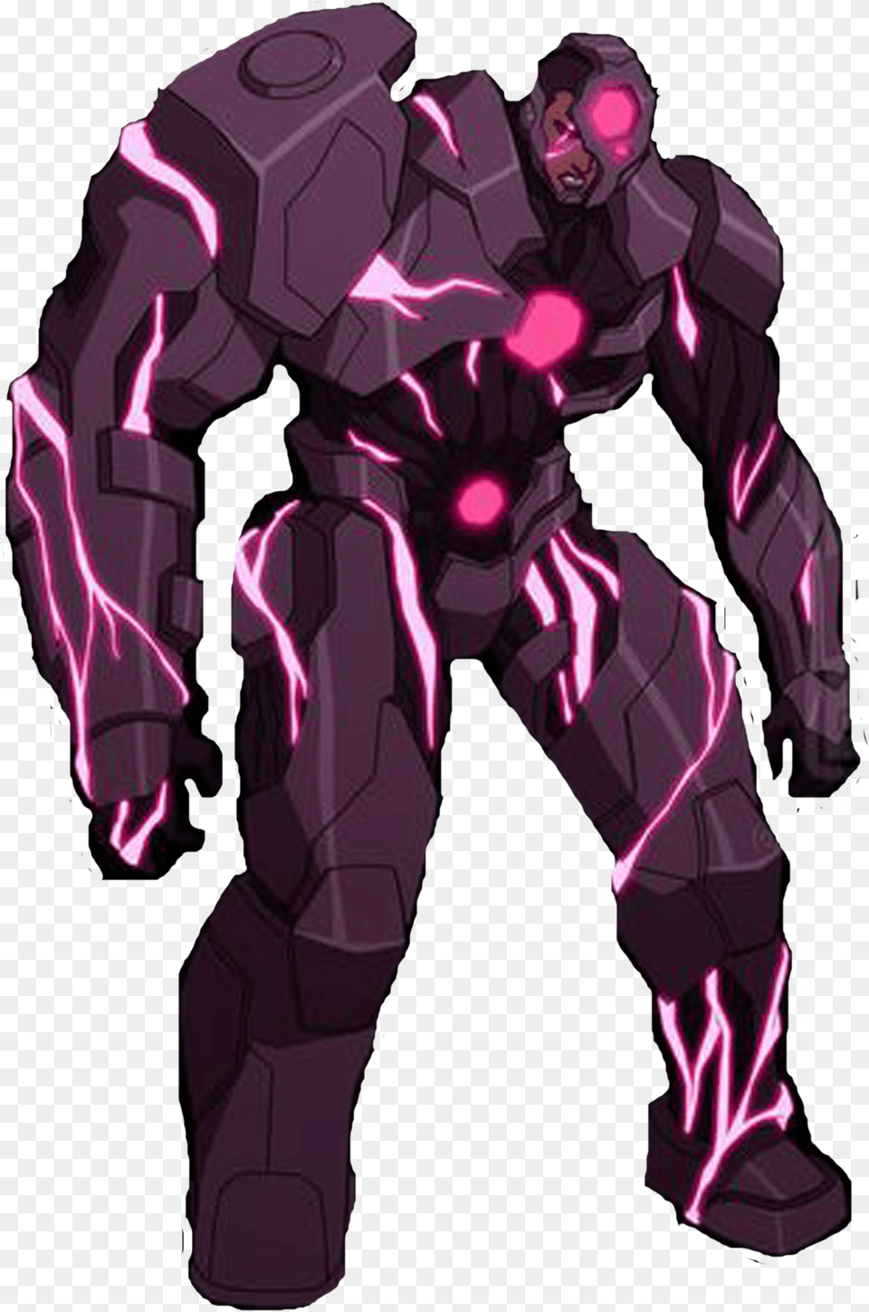 Cyborgue Origem Venom, Purple, Adult, Male, Man Png