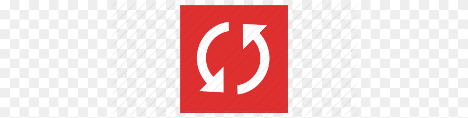 Cycle Red Refresh Reload Square Sync Update Icon, Logo, Symbol Free Transparent Png