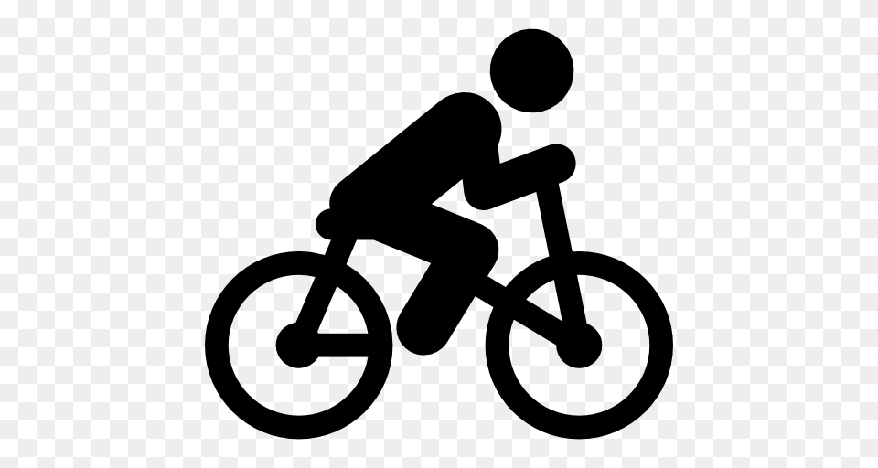 Cycling, Silhouette, Bicycle, Bmx, Transportation Free Transparent Png