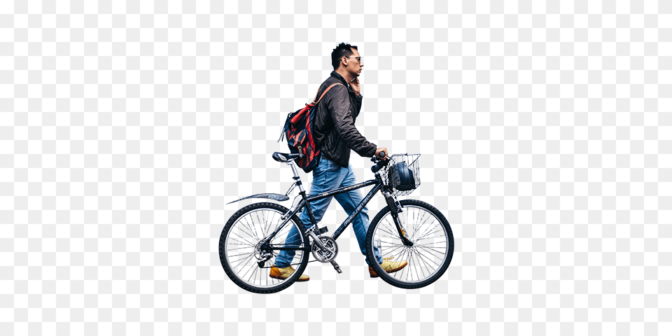 Cycling, Adult, Transportation, Person, Man Free Png Download