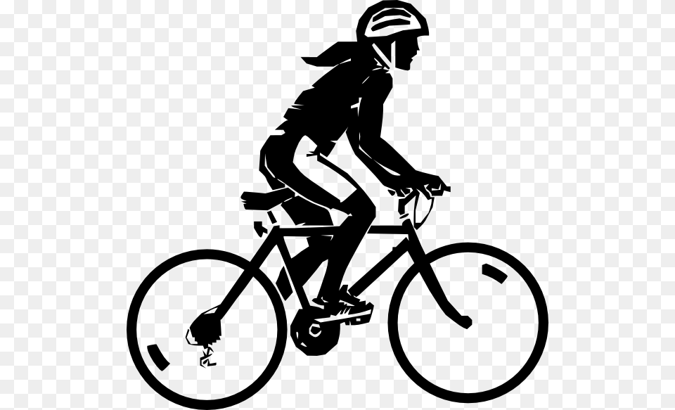 Cycling, Stencil, Teen, Person, Male Png Image
