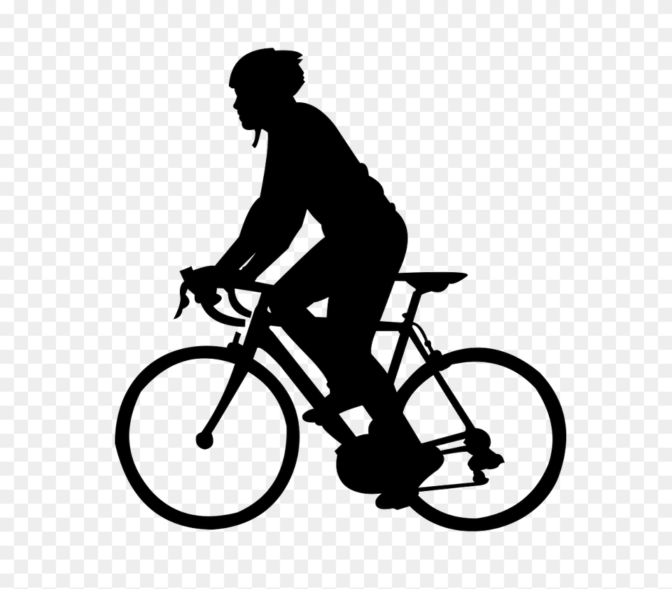 Cycling, Silhouette, Adult, Vehicle, Transportation Free Png