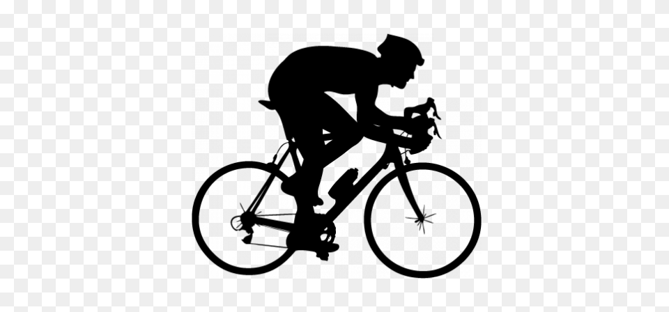 Cycling, Silhouette Free Transparent Png