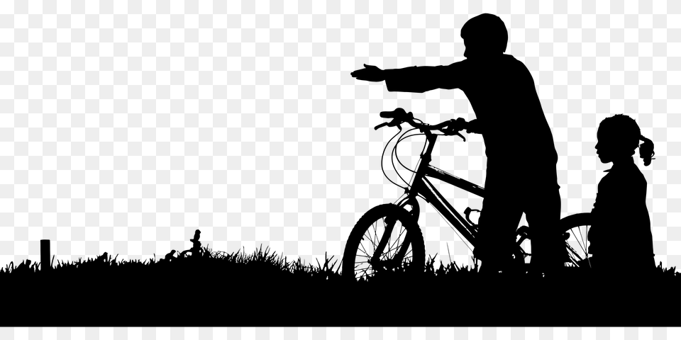 Cycling, Gray Free Transparent Png