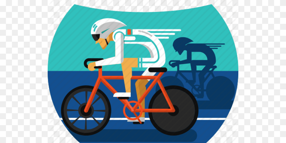 Cycling Clipart Interval Training Road Bicycle, Machine, Wheel, Transportation, Vehicle Png Image