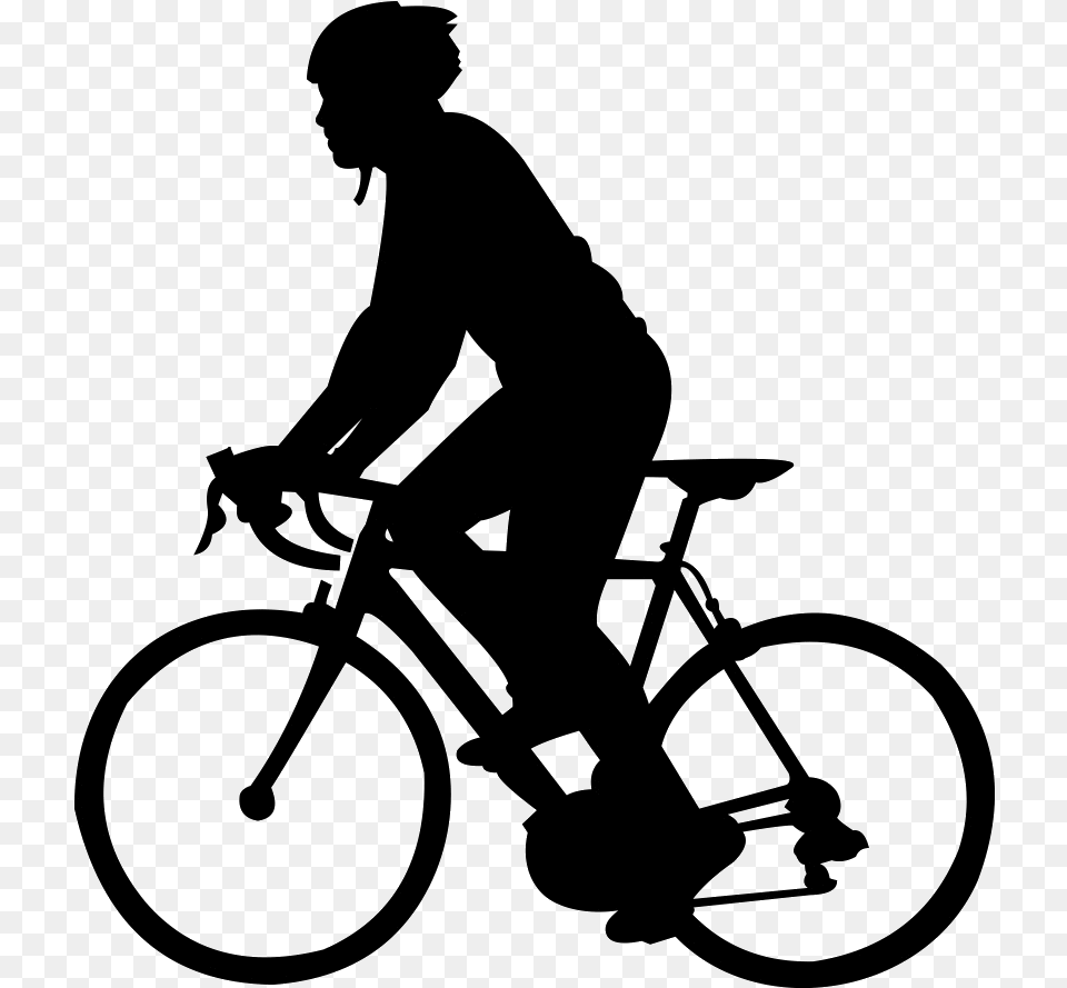 Cycling Cyclist Transparent Cycling Icon, Bicycle, Person, Sport, Transportation Free Png Download