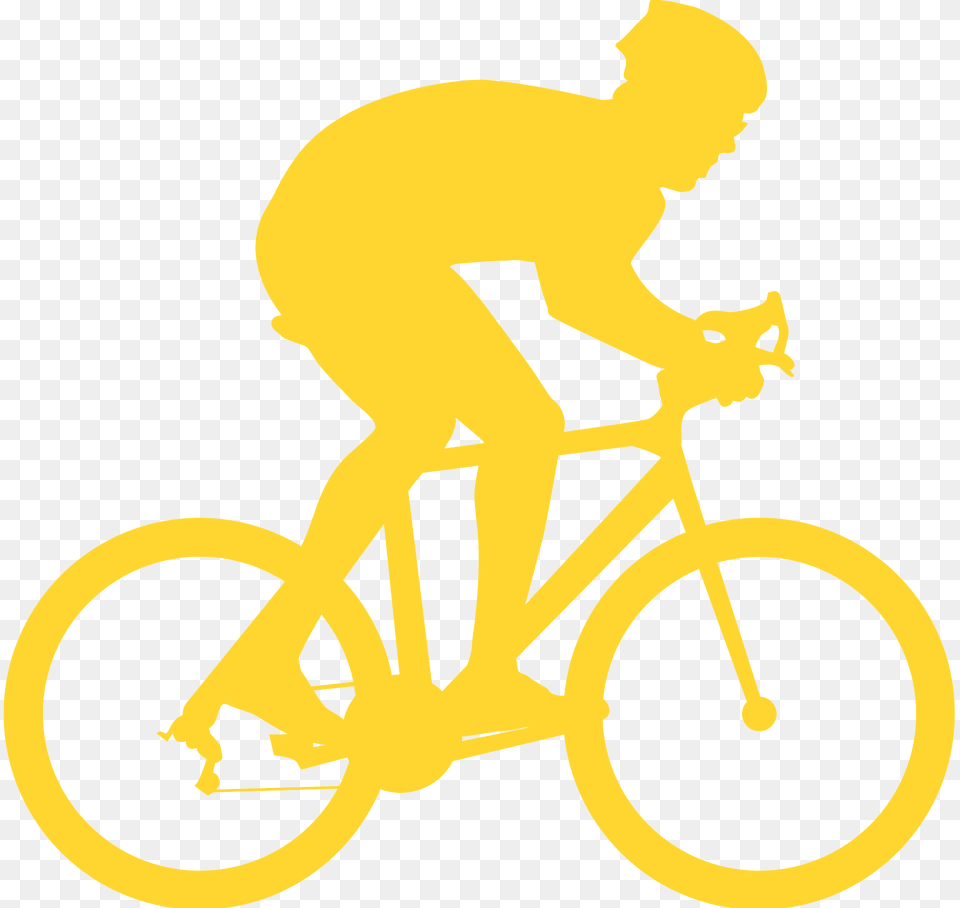 Cycling Silhouette, Bicycle, Transportation, Vehicle, Person Free Png Download