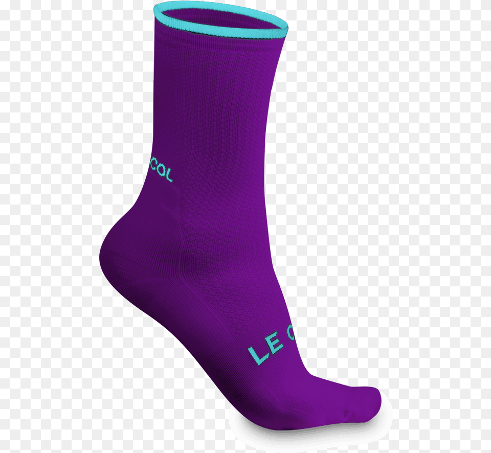 Cycling Socks Purplelight Blue Blue, Clothing, Hosiery, Sock, Footwear Png Image