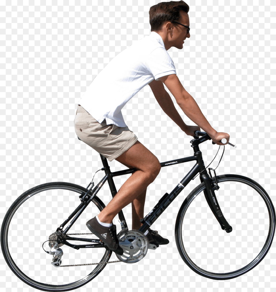 Cycling Transparent People Bicycle, Adult, Vehicle, Transportation, Person Png Image
