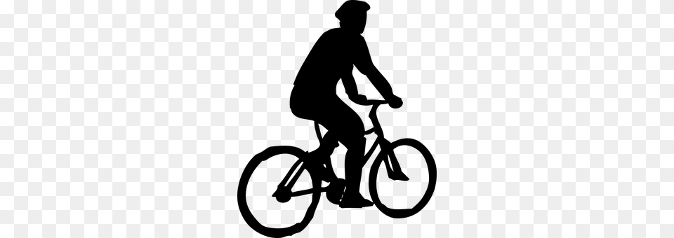 Cyclist Gray Png