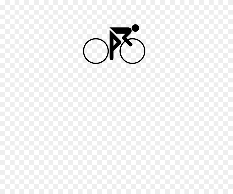 Cyclist, Gray Free Transparent Png