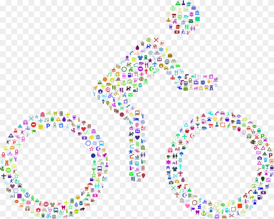 Cyclist Clipart, Pattern, Art, Text, Graphics Free Png Download