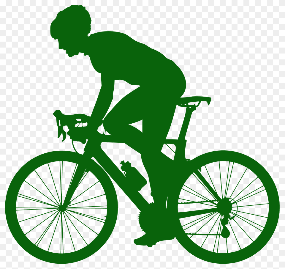 Cyclist Silhouette, Bicycle, Machine, Transportation, Vehicle Free Transparent Png