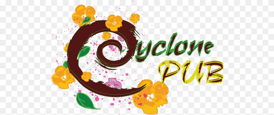 Cyclone Pub Cyclone Pub Logo, Art, Floral Design, Graphics, Pattern Free Transparent Png