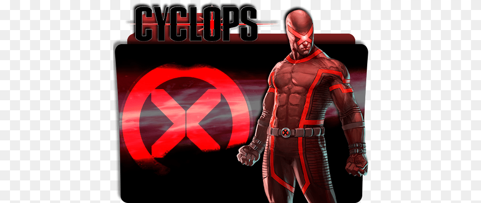 Cyclops Ciclope X Man Icon Of Xmen, Adult, Male, Person, Helmet Free Png