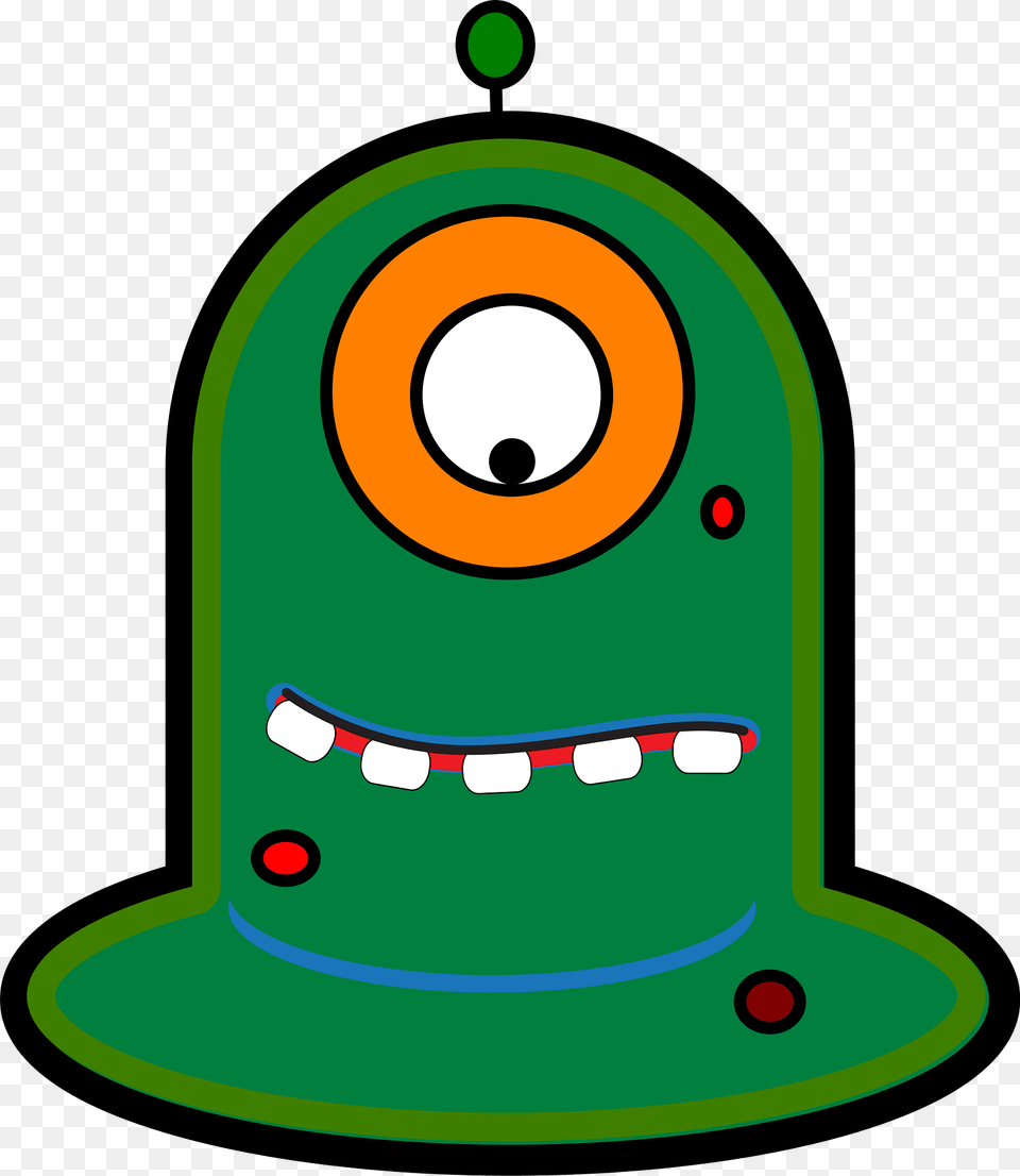 Cyclops Clipart, Green, Disk, Clothing, Hat Png