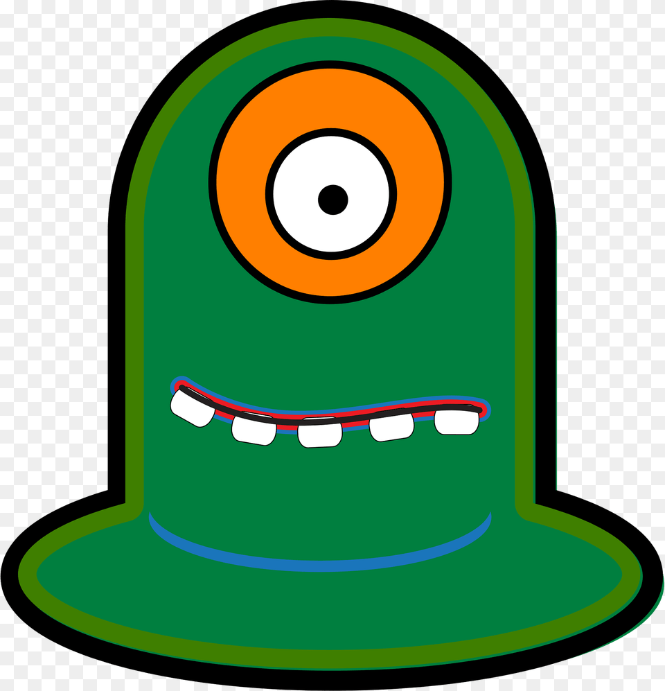 Cyclops Clipart, Clothing, Green, Hat, Disk Free Transparent Png
